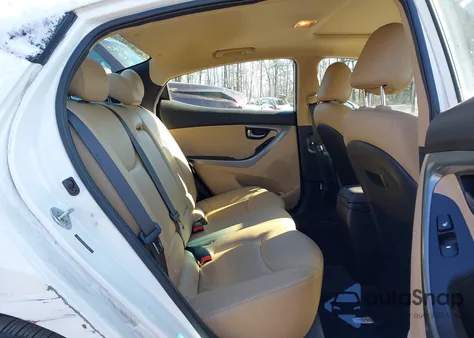 2013 Hyundai Elantra Limited from USA, damaged, VIN 5NPDH4AE4DH433891